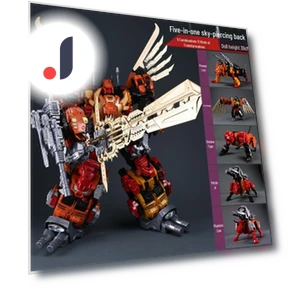 Cloud Soaring Machine Beast - Transforming Robot 5-in-1 — Interactive Figures & Robots, Super Go