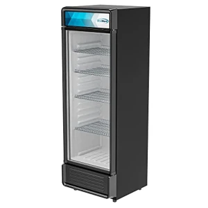 Commercial One Glass Door Display Upright Beverage Refrigerator Cooler Merchandiser, KoolMore