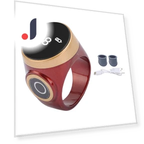 Digital LCD Screen Electronic Finger Ring Counter — Smart Rings, OutsideWorld