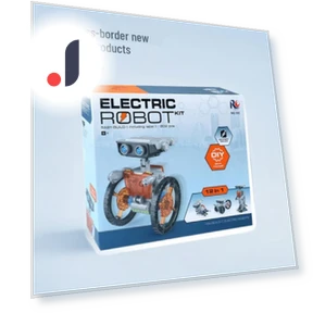 Electric Self-Assembly Robot Kit — Construction Kits, Super Go