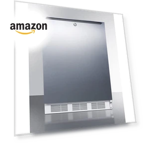 Freestanding ADA Compliant Refrigerator-Freezer — Mini Fridges, Generic