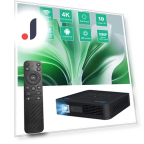 Full HD 1080P 4K DLP Android 9.0 3D 4K Smart Home Theater Projector — Home Theater Projectors, Vivicine