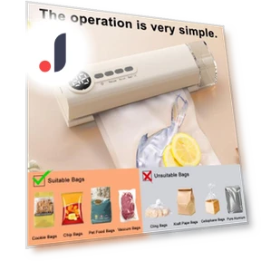 Mini Vacuum Sealer with Digital Display — Vacuum Sealers, Magic Cart