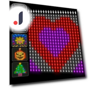 Programmable DIY 400 LED Smart Curtain Christmas Lights — String Lights, JOHO - CarGear