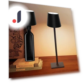 Rechargeable LED Desk Lamp with Touch Sensor — Study & Desk Lighting, JOHO - CarGear