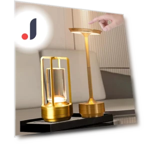 Rechargeable Wireless LED Desk Lamp with Touch Control — Study & Desk Lighting, JOHO - CarGear
