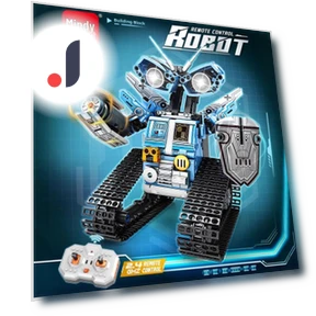 Robot with Remote Control 2.4G, Compatible with Lego Blocks — Construction Kits, Super Go