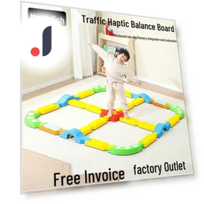 Sensory Balance Board and Tactile Beam — Infant & Early Childhood Playthings, Super Go
