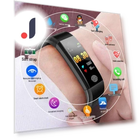 Smart Bracelet with Color Screen — Wearable Accessories, Super Buyer
