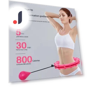 Smart Counting Detachable Hula Hoop — Kids Fitness, FluxZone