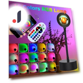 Smart Sunset Lamp Night Light Projector — Night Lights, JOHO - CarGear