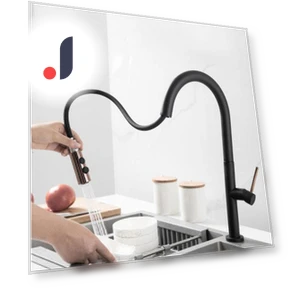 Smart Touch Retractable Kitchen Faucet — Smart-Touch Kitchen Faucets, Darling Child Boutique