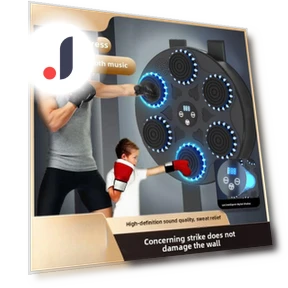 Smart Training Music Boxing Wall Target Trainer — Fitness & Activity Monitors, Binchi Outdoor Equipment