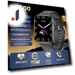 Smart Watch with ECG, AMOLED Display, and Offline Alipay Payments — Smartwatches, TrendVibeCN