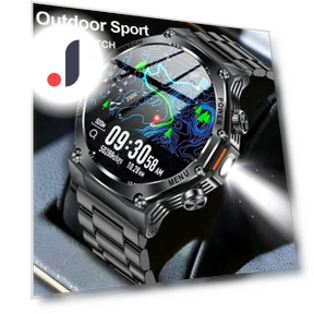 Smart Watch with LED Flashlight — Smartwatches, SACOSDING