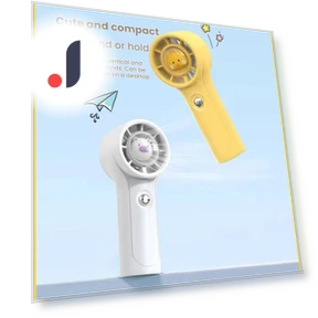 USB Rechargeable Mini Desk Fan — Portable Cooling Solutions, JOHO - CarGear
