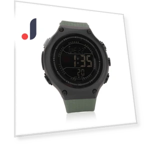 Waterproof Sports Watch with Backlit LCD Display — Sport Watches, DIYelecs