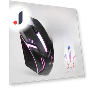 Weighted Backlit USB Wired & Wireless Gaming Mouse — Mouse Pads, Smarter than future