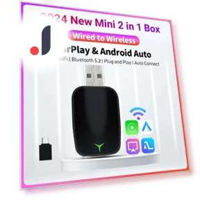 Wired To Wireless Carplay Android 2 In 1 Automatic Adapter — Phone Accessories, JOHO