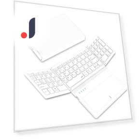 Wireless Large Touch Panel and Digital Keyboard for iPad — Keyboard Cases, NOBU JAPAN