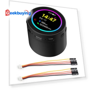 1.85inch Round LCD Development Board with Smart Speaker — Single Board PCs, Waveshare
