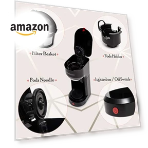 2-in-1 Coffee Maker — Coffee & Espresso Combos, Mixpresso
