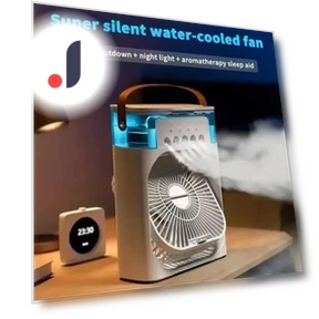 3 in 1 Smart Healthy Fan Light Emitting Diode Night Light Portable Humidifier — Air Moisturizers, inne
