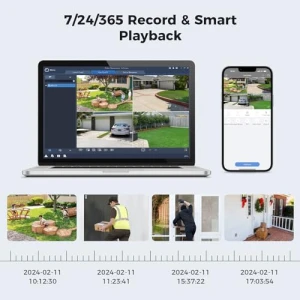 3K 8ch Wired Security Camera System — Security Camera, Hiseeu