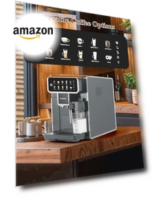 Automatic Espresso Machine with Grinder and Milk Frother — Coffee & Espresso Combos, Chef Robot