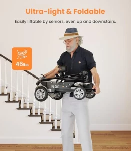 Folding Electric Mobility Scooter — Electric Scooter, VOCIC