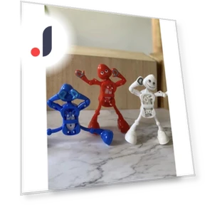 Dancing Cartoon Robot Toy — Wind-up Toys, Super Go