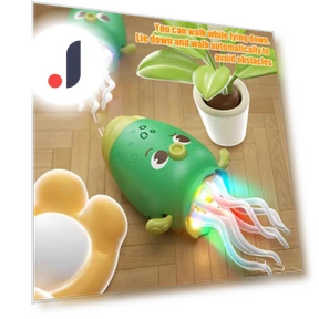 Electric Octopus Toy with LED Lights — Interactive Learning Devices, Kitty Cat House