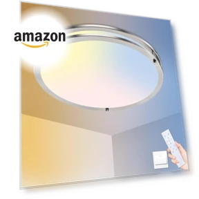 Flush Mount Ceiling Lights with Remote — Overhead Lighting, libtit