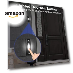 Lighted Doorbell Button — Push Buttons, AUGHOA