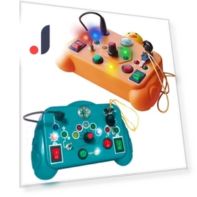 Montessori Busy Board — Infant & Early Childhood Playthings, Specials