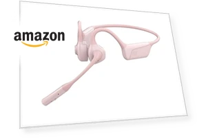 Open Ear Bluetooth Headphones with Microphone — On-Ear Headphones, SY