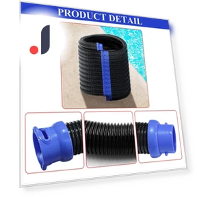 Pool Cleaning Hose with Lock — Vacuum Hoses, Three Body