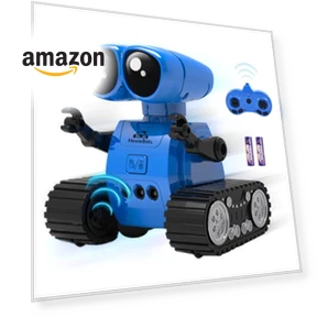 Rechargeable RC Robot with Gesture Sensing — Interactive Figures & Robots, SEFCVTC