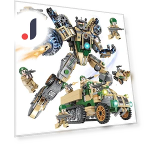 Robotic Military Tank Toy — Construction Kits, Super Go