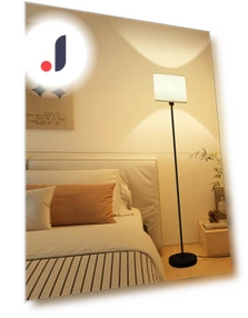 Smart Floor Lamp with Stand — Standing Lights, KAYOMART Electric
