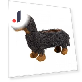 Smart Garden Animal Planter Dachshund Dog — Urns, Adds Garden