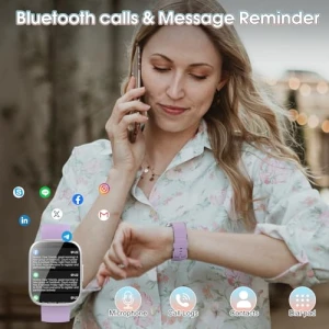 Smart Watch with Fitness Tracking and Bluetooth Calling — Smart Watch, Puqo