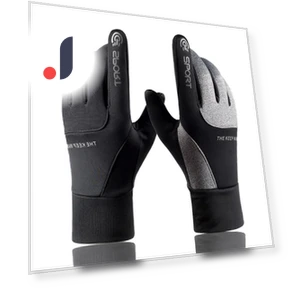 Windproof Waterproof Fleece Gloves for Cycling and Skiing with Touchscreen — Gloves & Mittens, Millioner