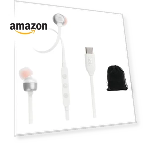 Wired Hi-Res USB-C in-Ear Headphones with Microphone — In-Ear Headphones, JBL