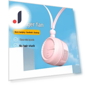 Wireless Neck Fan — Portable Cooling Solutions, ElectroCN