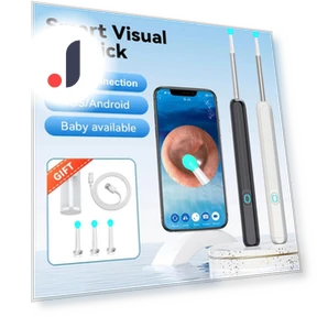 Wireless Smart Visual Ear Cleaner — Syringes, JMS tops