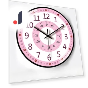 12-Inch Automatic Synchronization Silent Wall Clock — Clocks, Window glass film