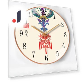 12-inch Creative Automatic Radio Clock — Clocks, Window glass film