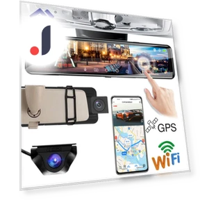 12-inch Touchscreen Car Dash Cam — Dashboard Cameras, E-ACE