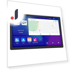 13-inch Wireless CarPlay Android GPS Navigation Radio Receiver — Stereo Receivers, AniWorld